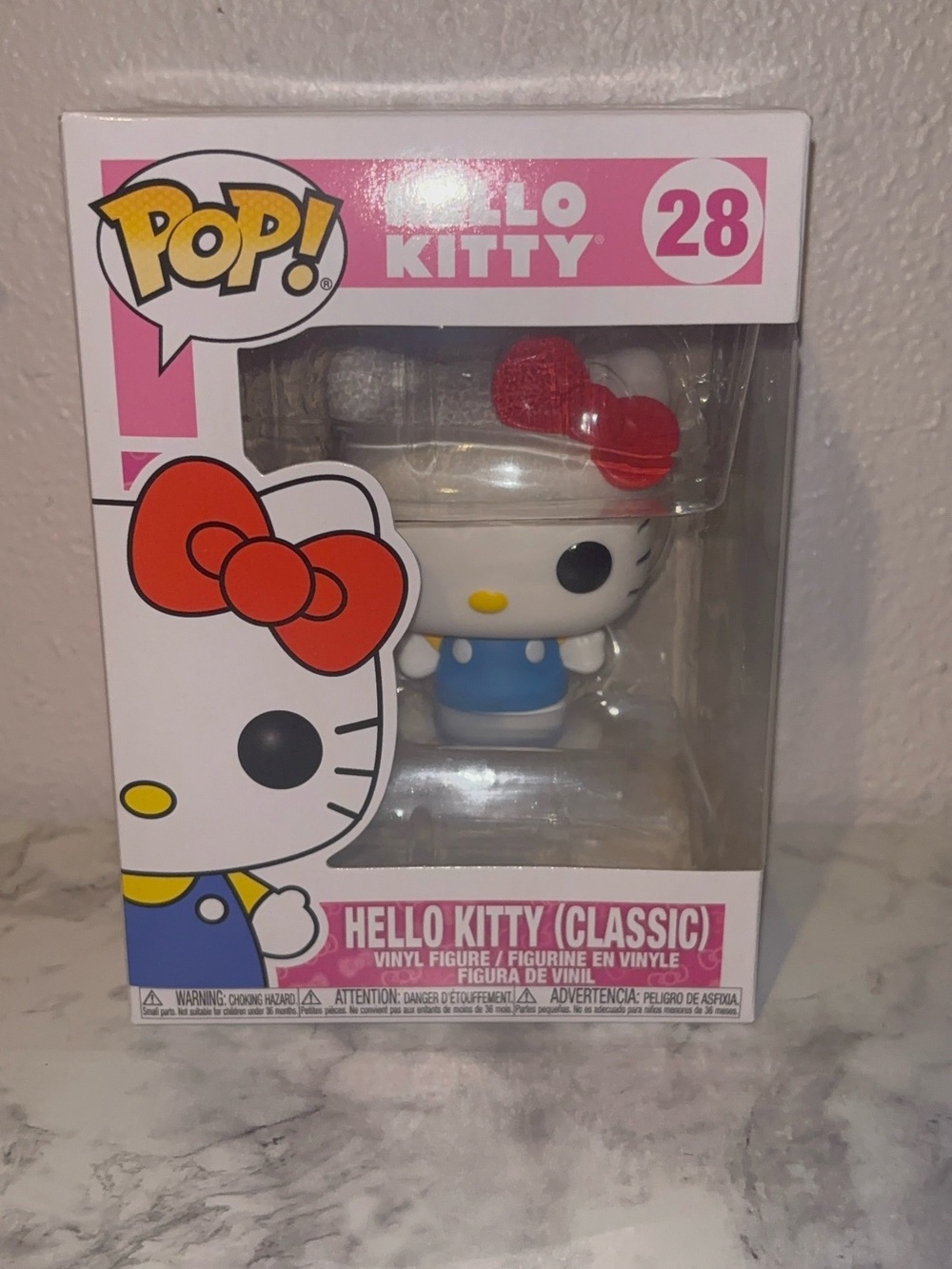 Funko Hello Kitty Classic Vinyl Figure - White, Red & Blue